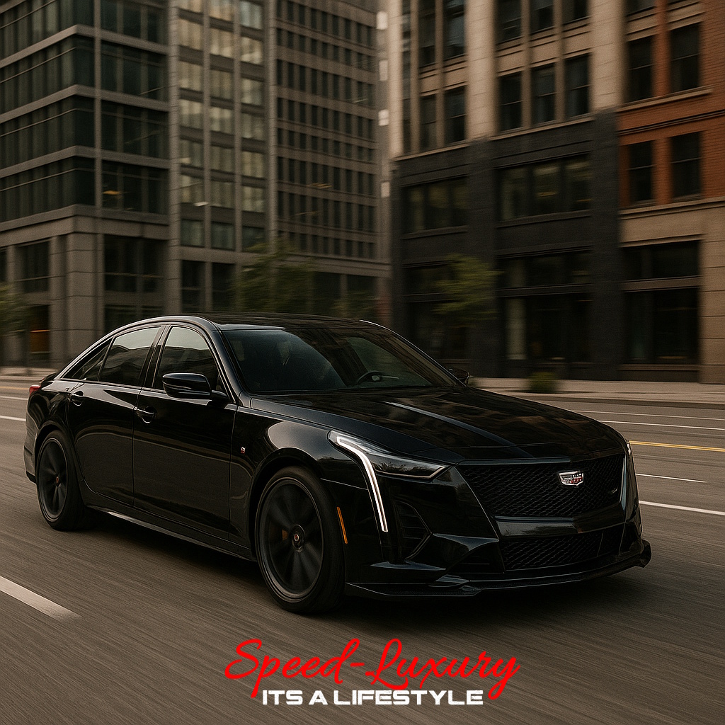 Blackwing CT6 Crusing through the City